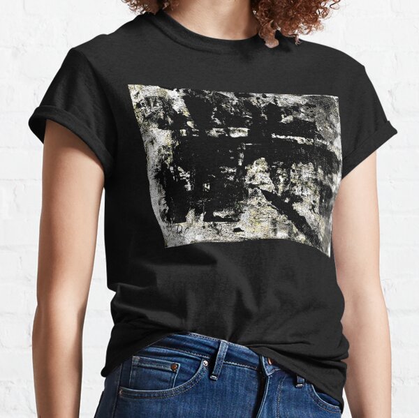 Grey Abstract Classic T-Shirt