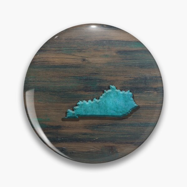 Item preview, Kentucky State Shape Teal designed and sold by Jared Davies.
