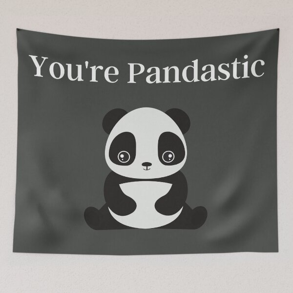 Item preview, Animal Panda Pun  designed and sold by Felicity-K.