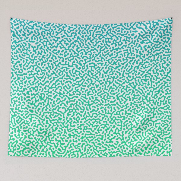Aperçu de l'œuvre Green Seamless Turing Pattern créée et vendue par TheGazzmaster.