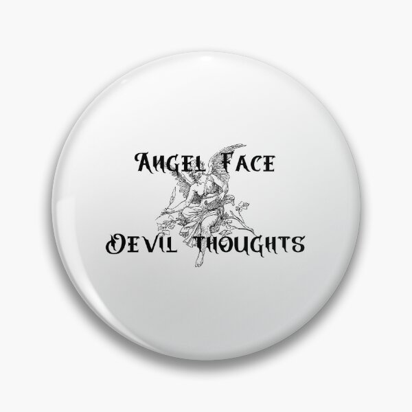 Item preview, Angel Face Devil thoughts designed and sold by gook78.