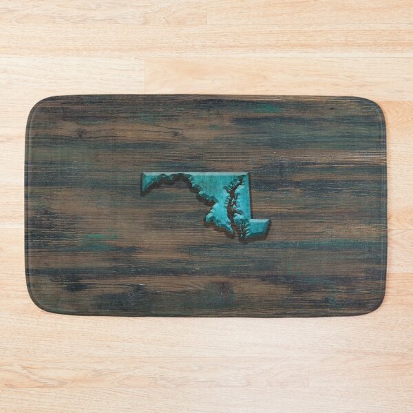 Item preview, Maryland State Shape Teal designed and sold by Jared Davies.