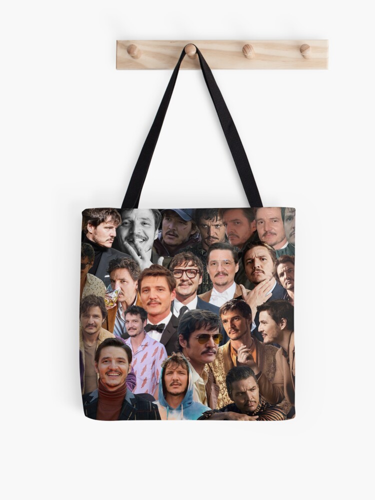 Pedro Pascal Agent Whiskey Cowboy Pink Tote Bag 100% Cotton