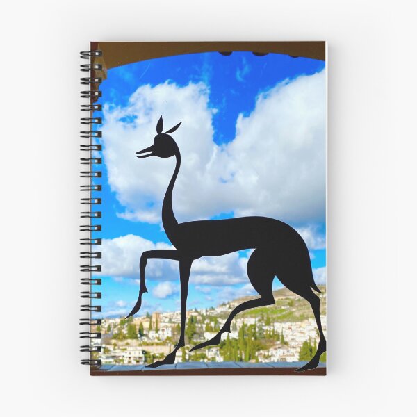 Item preview, Graceful Gazelle Over Granada  designed and sold by BeCarpeDiem.