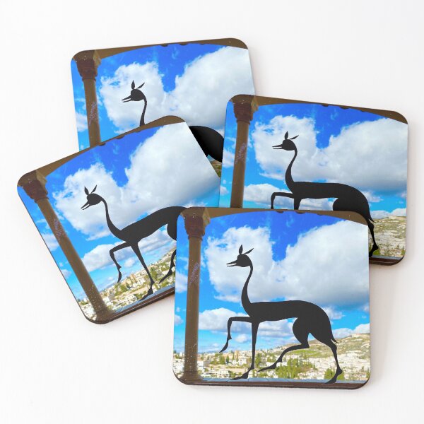 Item preview, Graceful Gazelle Over Granada  designed and sold by BeCarpeDiem.