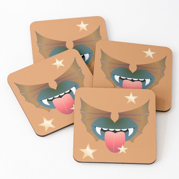 Item preview, Vampire Kisses the Night - BLUE designed and sold by RawSunArt.
