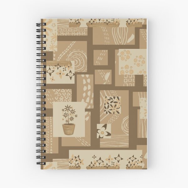 Item preview, Soft Brown Plants Pattern designed and sold by AEIZLITA N.