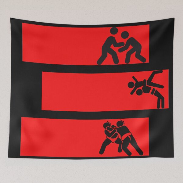 Item preview, Pro wrestling meets sumo designed and sold by heatedstitches.