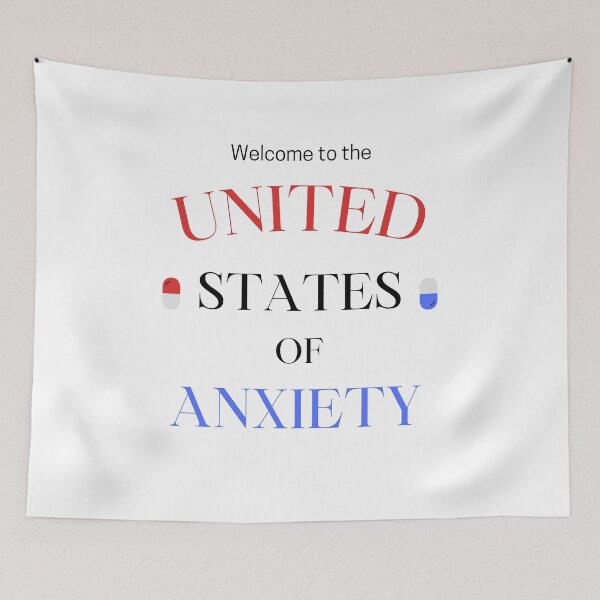 Item preview, United States Of Anxiety designed and sold by Zenith-capitis.