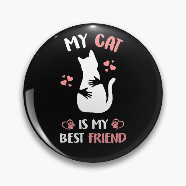 Item preview, de my cat is my best friend, cat lady quotes, pretty cat designed and sold by PRINTED ..