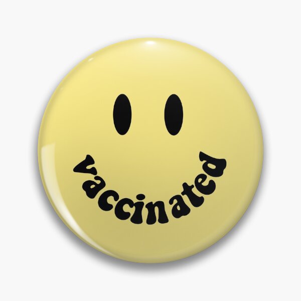 Item preview, smiley vaccinated designed and sold by cas’ curio.