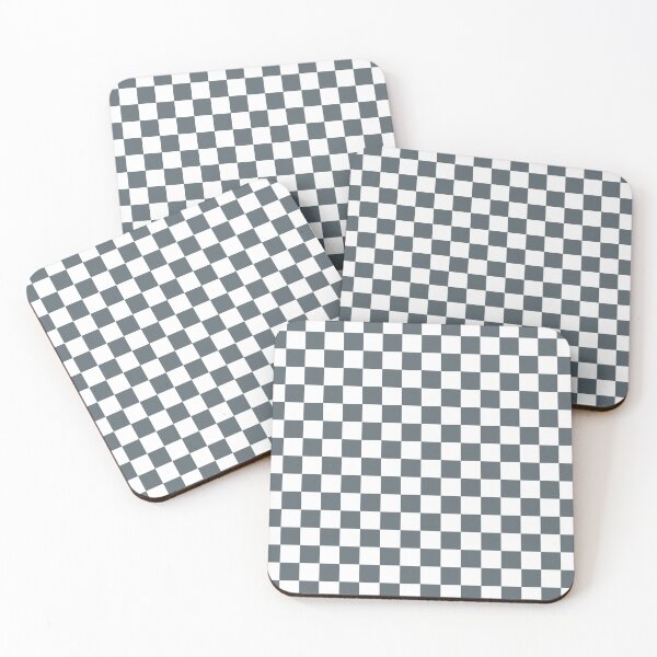 Item preview, Check Yes | Checkerboard Art Print | Slate designed and sold by nattiedups.