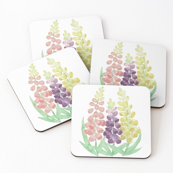 Item preview, Loose Watercolor Foxglove Painting designed and sold by Danica Templeton.