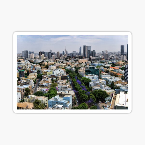 Rothschild boulevard season change Sticker