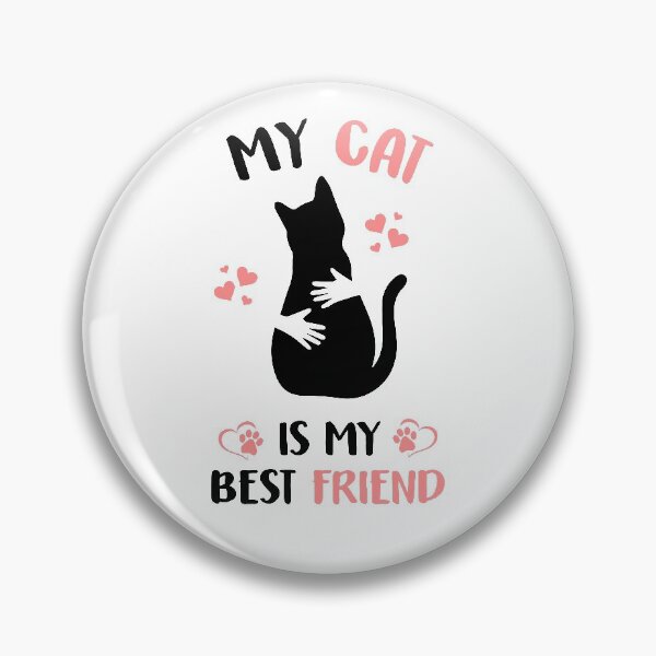 Item preview, my cat is my best friend, cat lady quotes, pretty cat designed and sold by PRINTED ..