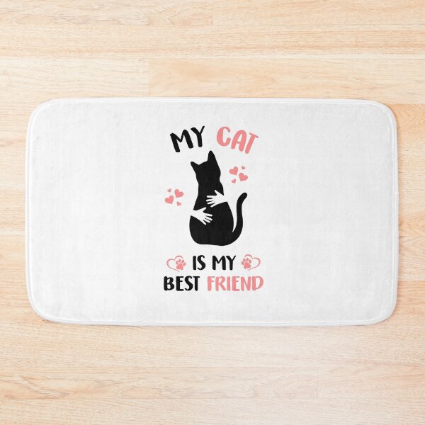 Item preview, my cat is my best friend, cat lady quotes, pretty cat designed and sold by PRINTED ..