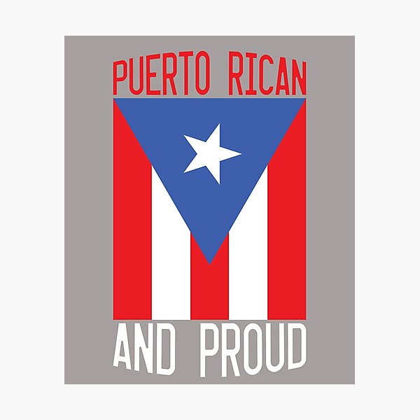 Proud Puerto Rico Flag, Puerto Rico gift heritage, Puerto Rican