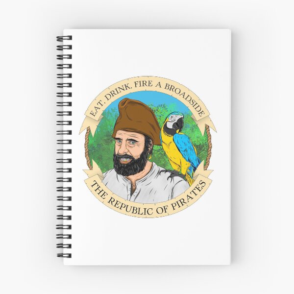Item preview, Pirate Quote Graphic - "Eat, Drink, Fire a Broadside" designed and sold by RonTo.