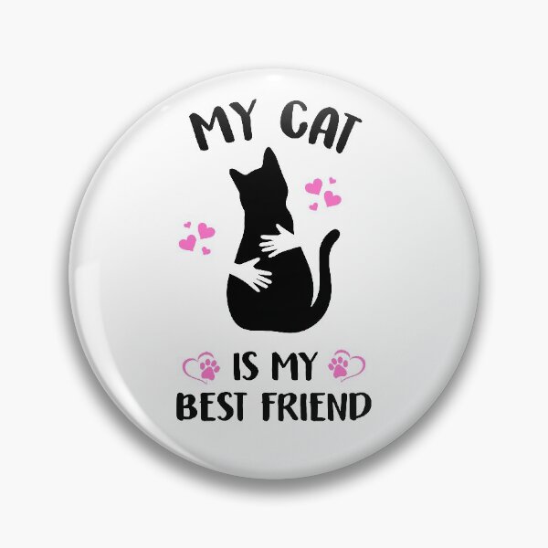 Item preview, my cat is my best friend, cat lady quotes, pretty cat designed and sold by PRINTED ..