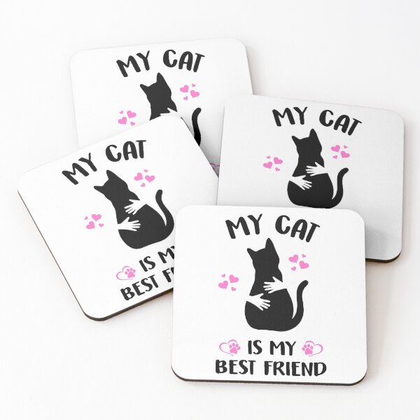 Item preview, my cat is my best friend, cat lady quotes, pretty cat designed and sold by PRINTED ..