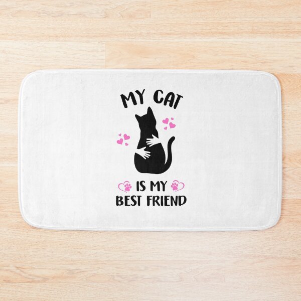 Item preview, my cat is my best friend, cat lady quotes, pretty cat designed and sold by PRINTED ..