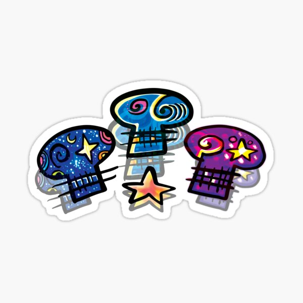 Cozmic Skullz - Star Fam Sticker
