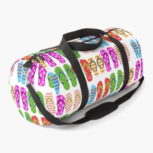 Item preview, Remember Summer Flip Flops Colorful Fun beach footwear designed and sold by fairy-taler.