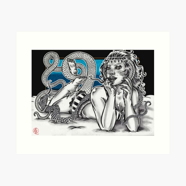 Slither Art Print