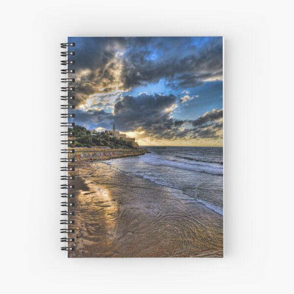 Tel Aviv, the golden hour Spiral Notebook