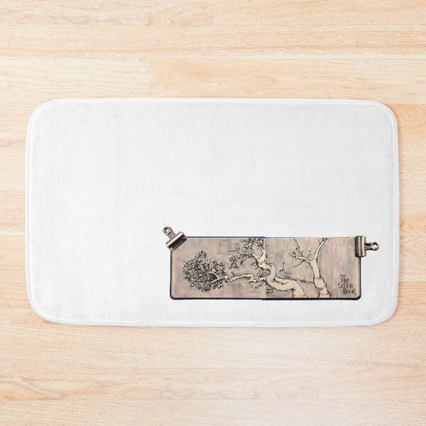 Item preview, TREE WITH GREY BACKGROUND HAND DRAWN  designed and sold by tiny-sketchbook.