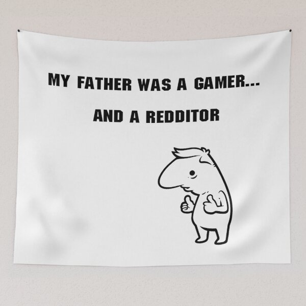 Item preview, My father was a gamer.. designed and sold by Ratch2929.