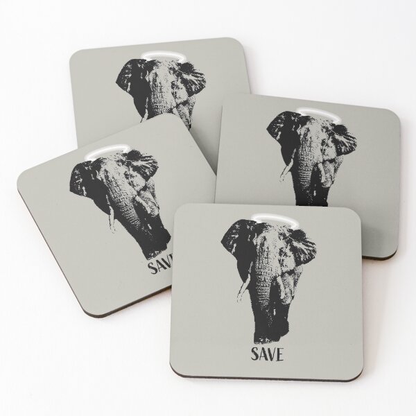 Item preview, Save the Elephants.  They are our Angelic Friends.  designed and sold by OliOuterBrands.