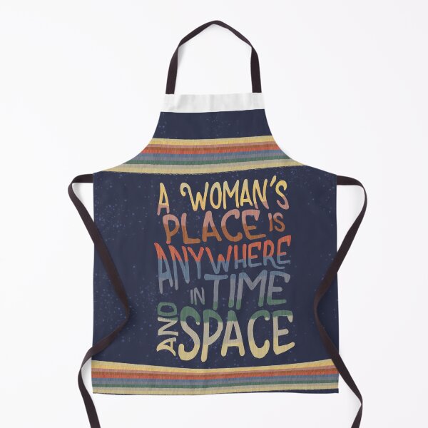 Item preview, A Woman's Place is Anywhere in Time and Space designed and sold by kbkiwiart.