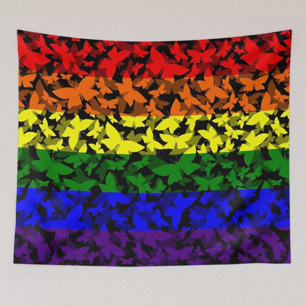 Item preview, Veil of Butterflies, Pride Series - LGBTQ designed and sold by StephOBrien.