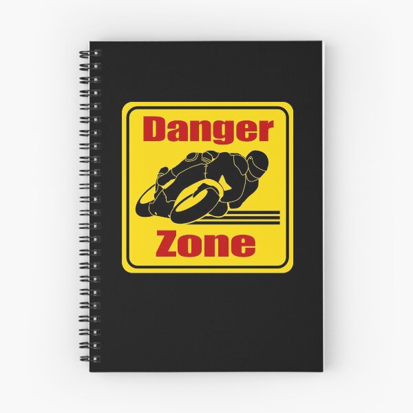 Item preview, 'Danger Zone' Motorcycle Road Racing Sign designed and sold by Michael Pilinski.