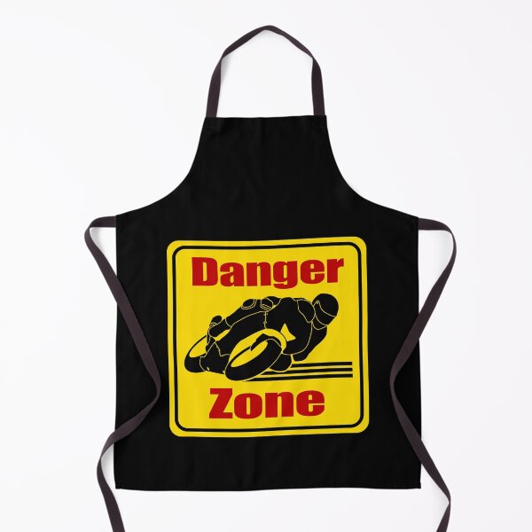 Item preview, 'Danger Zone' Motorcycle Road Racing Sign designed and sold by Michael Pilinski.