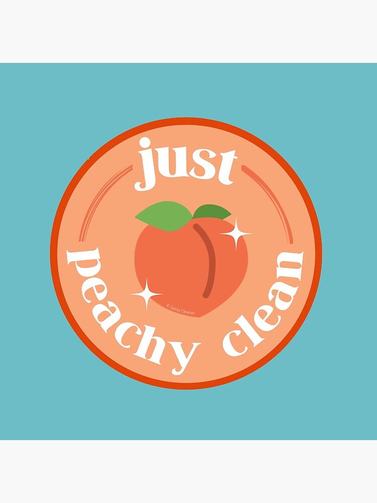 Thumbnail 4 of 4, Pillow, Peachy Clean Fun Cleaning Lady Gifts designed and sold by SavvyCleaner.
