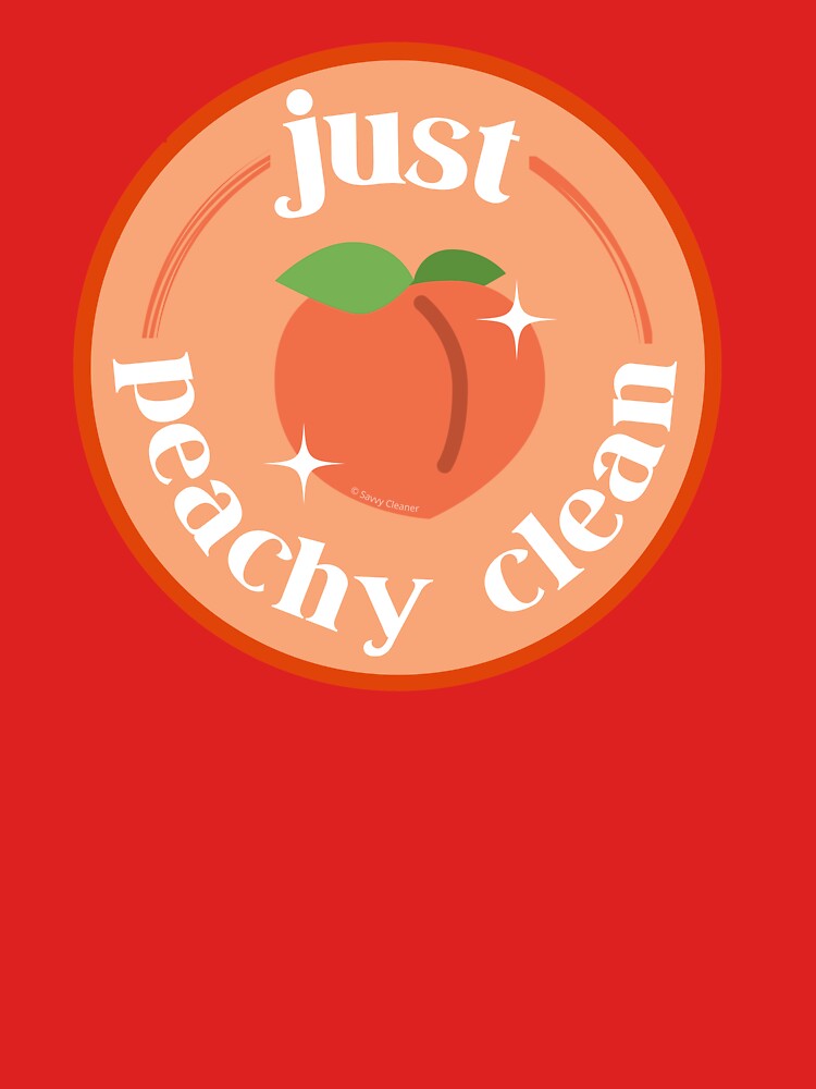 Thumbnail 7 of 7, Classic T-Shirt, Peachy Clean Fun Cleaning Lady Gifts designed and sold by SavvyCleaner.