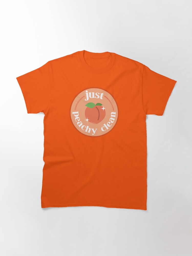 Alternate view of Peachy Clean Fun Cleaning Lady Gifts Classic T-Shirt