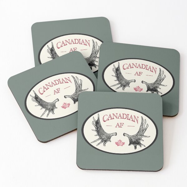 Item preview, Happy Canada Day Moose Antlers designed and sold by JDHardie.