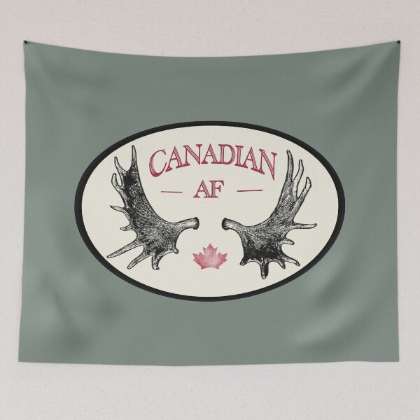 Item preview, Happy Canada Day Moose Antlers designed and sold by JDHardie.