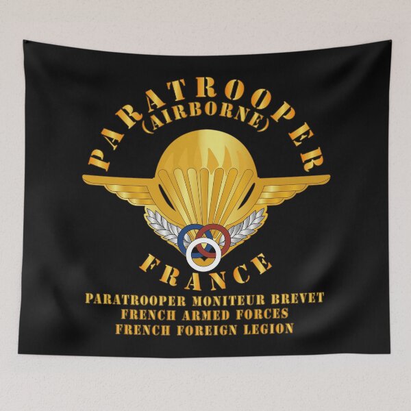 Aperçu de l'œuvre France - Aéroporté - Parachutiste Moniteur Brevet créée et vendue par Military Insignia Products.