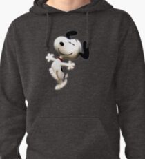 Snoopy, peanut, happy dog, Pullover Hoodie