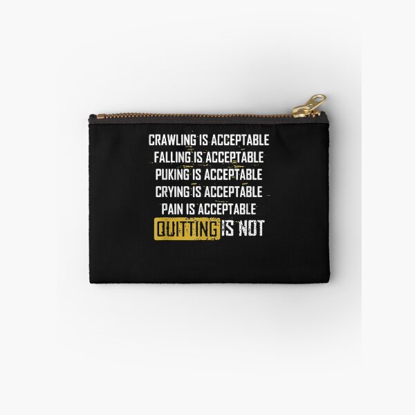 Item preview, Crawling Is Acceptable Falling Is Acceptable T-Shirt designed and sold by Lukifo-Amity.