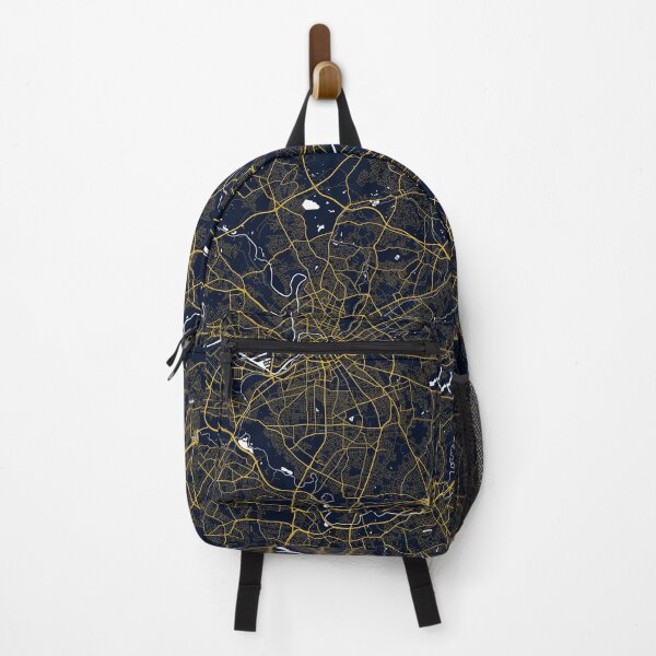 Item preview, Manchester City Map of England - Gold Art Deco designed and sold by deMAP.