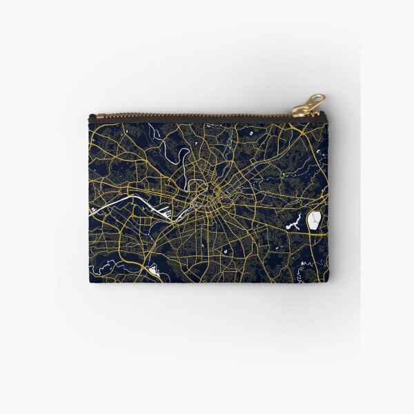Item preview, Manchester City Map of England - Gold Art Deco designed and sold by deMAP.
