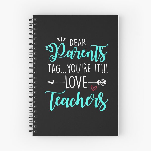 Item preview, Dear Parents Tag You're It Love Teacher Funny T-Shirt designed and sold by Lukifo-Amity.