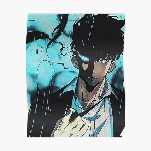 Manga Solo Leveling Posters Redbubble