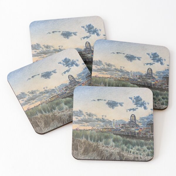 Item preview, Sunset in Ocean City, New Jersey designed and sold by DillonLance.