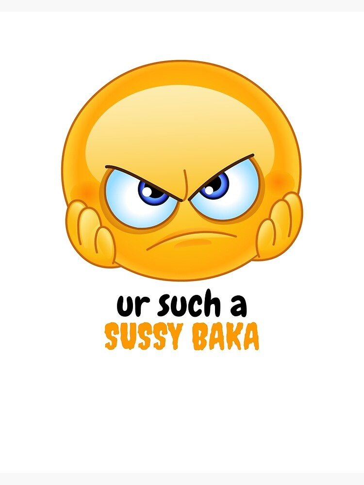 Sussy Baka Amongus Im Meme | Photographic Print